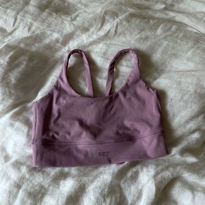 set active luxform scoop neck sports bra